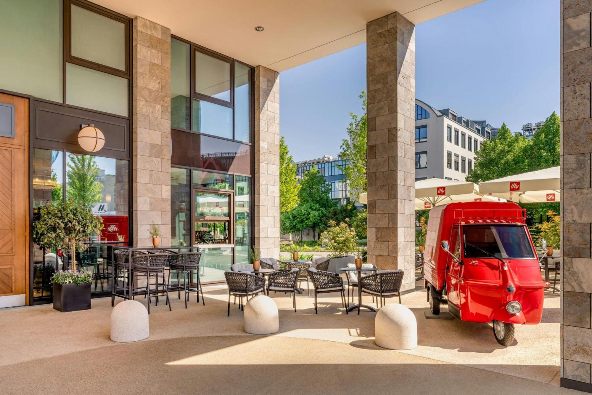 Munich Marriott Hotel City West Exterior foto